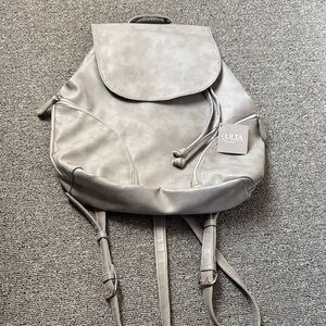 NWT Ulta Beauty Elegant Silver Backpack